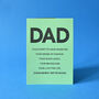 Inherited From Dad Personalised Birthday Card, thumbnail 3 of 4