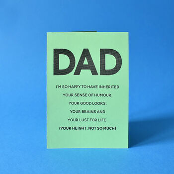 Inherited From Dad Personalised Birthday Card, 3 of 4