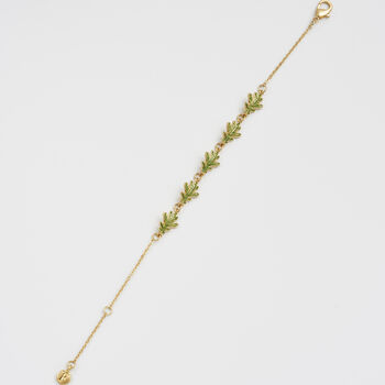 Oak Leaf Gold Bracelet, 4 of 8