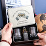 Personalised Raise A Glass Whiskey Tin Gift Set Shot Glass, thumbnail 2 of 2