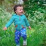 Organic Kids Joggers With Puffins, Zebras And Elephants, thumbnail 4 of 6