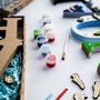 Personalised Paint Your Own Football Wooden Name, thumbnail 7 of 9