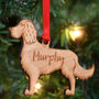 Personalised Springer Spaniel Wooden Dog Decoration, thumbnail 9 of 9