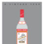 Personalised 'A Vintage Year', Birthday Vodka Print, thumbnail 10 of 12