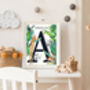 Tropical Jungle Animal Personalised Posters, thumbnail 2 of 8