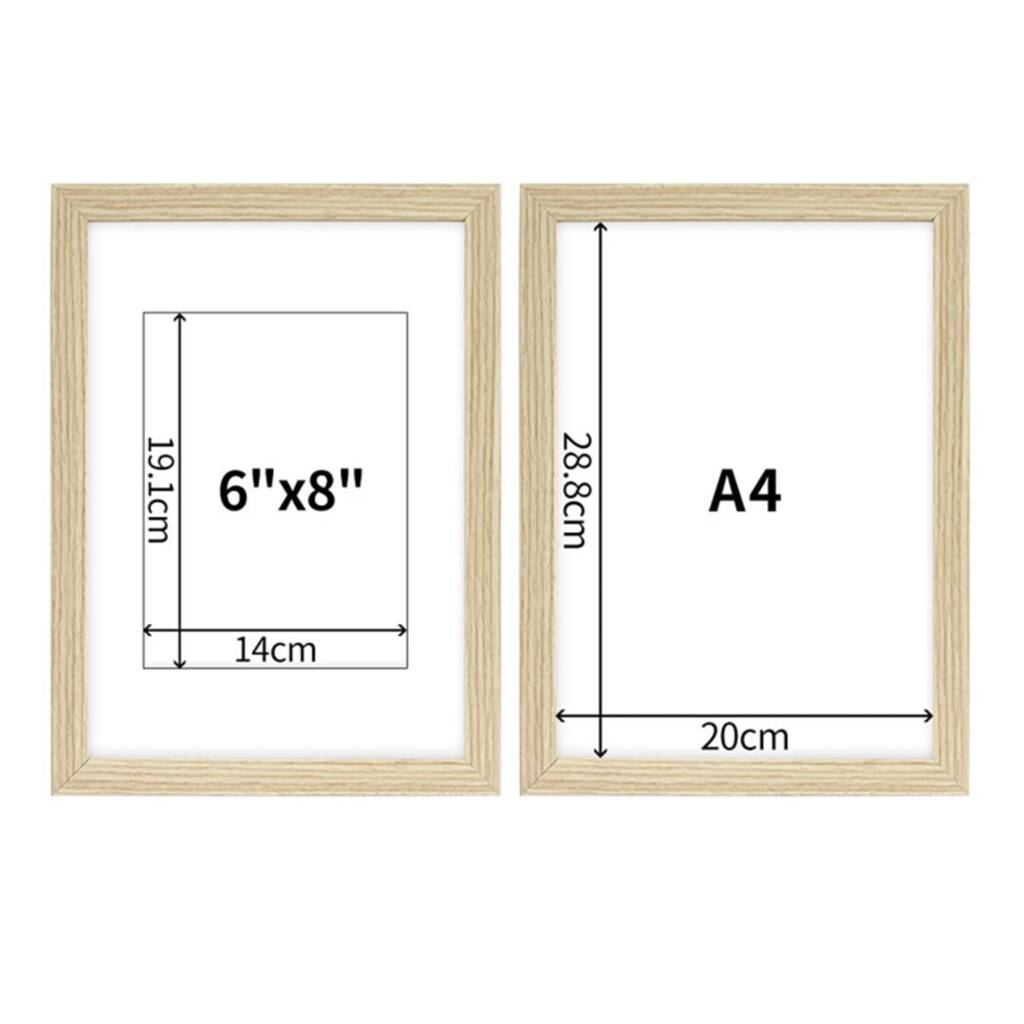 Pack Of Two Modern A4 Photo Frames Display By Momentum ...