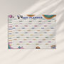 Retro Inspired 2027 Year Wall Planner | Whole Year Calendar, thumbnail 11 of 12