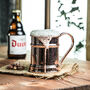 Handcrafted Copper Beer Mug 500ml, Solid Copper Tankard, thumbnail 5 of 5
