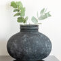 Recycled Glass Palma Globe Vase, thumbnail 2 of 4