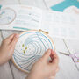 Ocean Waves Embroidery Kit, thumbnail 2 of 7