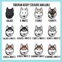 Siberian Husky Sweatshirt, thumbnail 5 of 5
