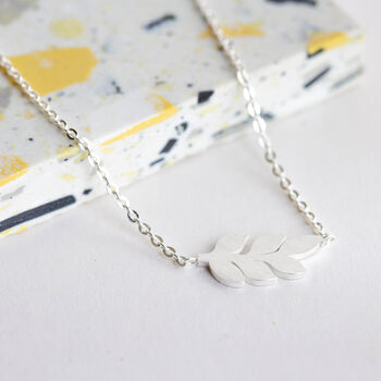 Olive Leaves Necklace, 9 of 10