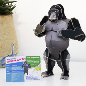 Build Your Own Personalised Mountain Gorilla, 4 of 10