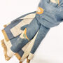 Personalised Cashmere Blend Robin Bird Jacquard Scarf, thumbnail 3 of 12