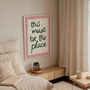 This Must Be The Place Handwritten Print, thumbnail 5 of 11