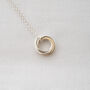 40th Gold And Silver Necklace, thumbnail 8 of 12