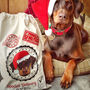 Personalised Dog Pet Christmas Santa Sack, thumbnail 3 of 10