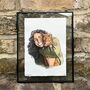 Personalised Illustrated People Portrait, thumbnail 3 of 11