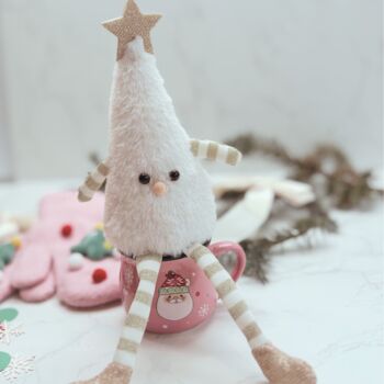 Christmas Eve Gift Box For Kids – Pink Mug, Cosy Gloves, Toy And Chocolate Treat, 11 of 12