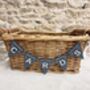 Wedding Card Box Bunting Card Banner For Basket Garland, thumbnail 2 of 8