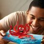 Touch Your Butt! Funny Love Card With Cheeky 3D Pop Up Octopus, thumbnail 1 of 8