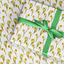 Daffodil Flower Wrapping Paper Roll Or Folded, thumbnail 1 of 3