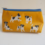 Mustard Puppies Leather Make Up Bag, thumbnail 2 of 3