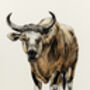 B Is For Banteng Illustration Print, thumbnail 4 of 6