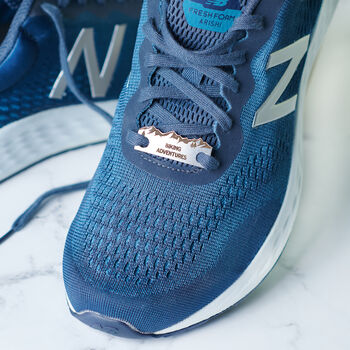 Personalised Mountain Biking Metal Shoe Tags, 2 of 4