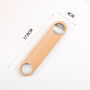 Personalised Wood Bottle Opener Gift For Dad And Family, thumbnail 3 of 6