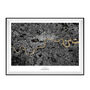 24ct Gold Leaf London Map, thumbnail 2 of 3