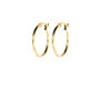 Everyday 14ct Gold Hoop Earrings, thumbnail 7 of 12