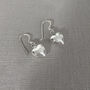 Sterling Silver Heart Drop Earrings, thumbnail 1 of 4