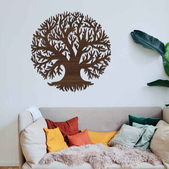 Tree Of Life Wooden Wall Art Gift For All Occasions, 4 of 12