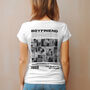 Personalised 11 Photos Boyfriend / Girlfriend T Shirt, thumbnail 1 of 12