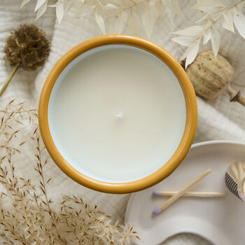 Out Of Office Enamel Candle, 5 of 5