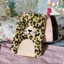 Sleepy Leopard Hot Water Bottle And Cover, thumbnail 1 of 2
