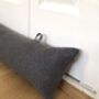 Personalised Draught Excluder With Filling And Hoops, thumbnail 2 of 10