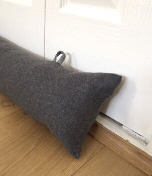 Personalised Draught Excluder With Filling And Hoops, 3 of 10