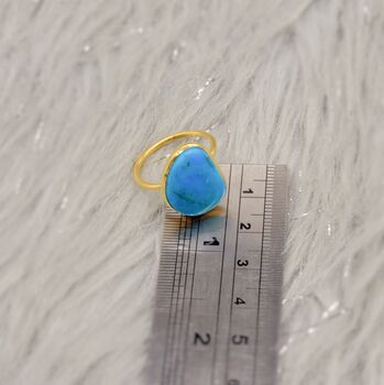 Gold Turquoise Ring, 10 of 10