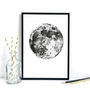 Full Moon Print, thumbnail 1 of 2