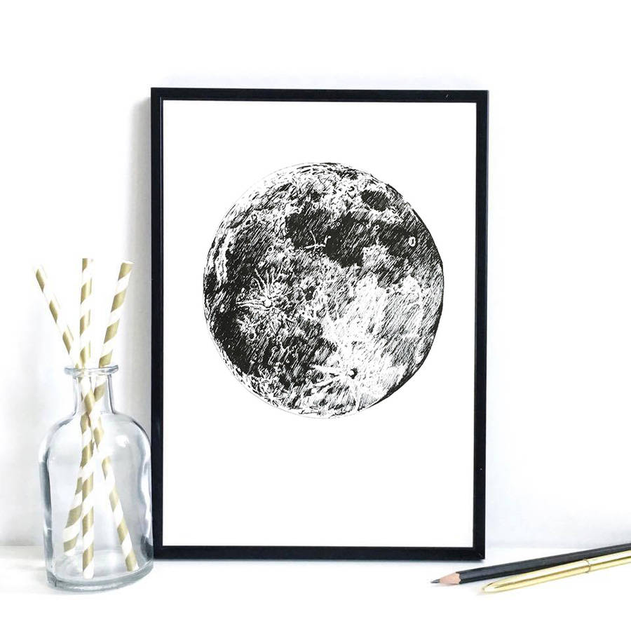 Full Moon Print, 1 of 2