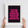 Miley Cyrus Plastic Hearts Eat Me, Lick Me Lyrics A3, thumbnail 1 of 4