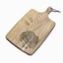 Personalised English Setter Engraved Acacia Serving Board, thumbnail 6 of 7