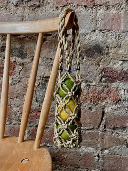 Japanese Tatami Rush Bottle Bag, 7 of 7