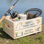 Personalised Fishing Birthday Treat Hamper Gift Crate, thumbnail 2 of 3