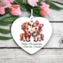 Personalised Cute Animal Couple Horses Decoration, thumbnail 1 of 2