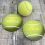 Personalised Tennis Ball Coaster, thumbnail 1 of 3