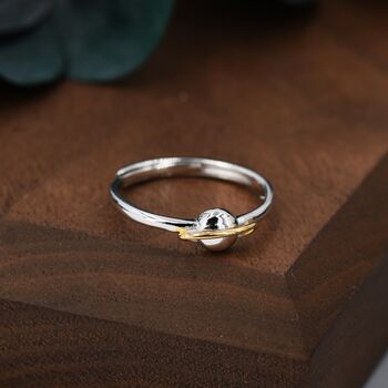 Sterling Silver Planet Ring, 6 of 12
