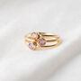 Birthstone Solitaire Ring, thumbnail 2 of 6